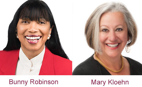 Welcome Executive Consultants Bunny Robinson, Mary Kloehn