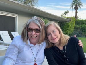 Executive consultants KC Foley and Jill Harmon in California. 